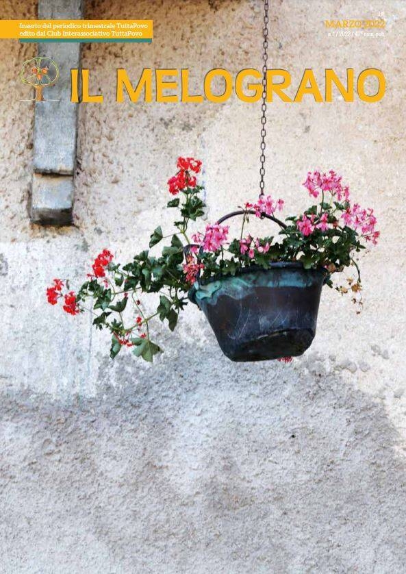 Immagine: Rivista "Il Melograno" marzo 2022