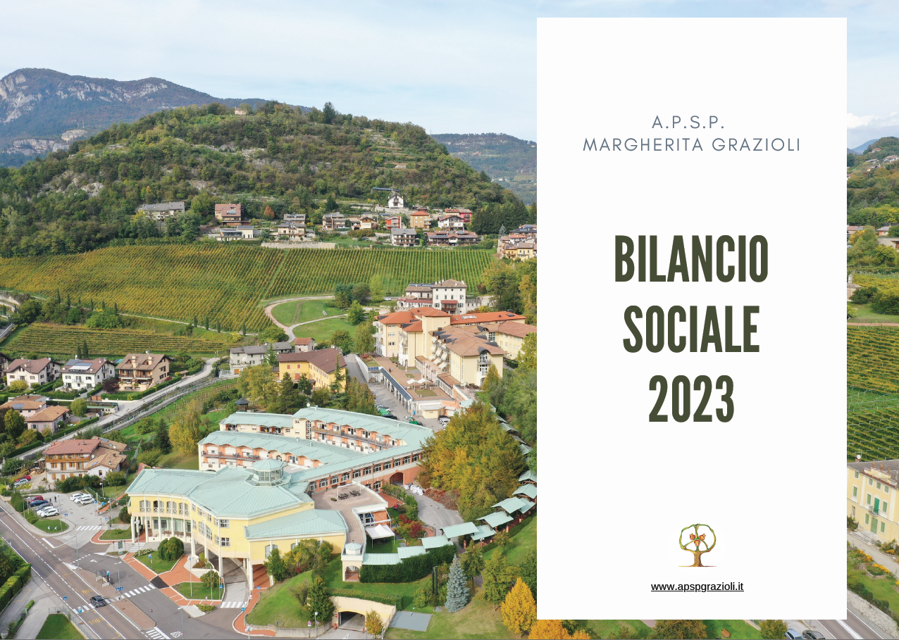 Immagine: Copertina bilancio sociale